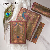 paperblanks佩兰克笔记本本子哈菲兹的孔雀高颜值手账本商务办公记事本日记本送生日礼物大本