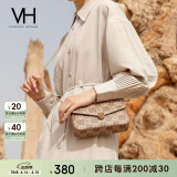 VANESSA HOGAN VH女包山茶花信封包复古老花单肩斜挎链条包送女友生日礼物