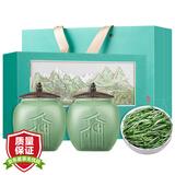 茶一馆绿茶茶叶 2025新茶特级安徽黄山毛峰明前春茶礼盒装180g父亲礼物