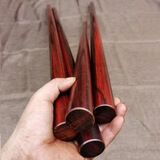 美克杰小叶紫檀原木老料太极实木紫檀木健身武术把玩防身木棒棍圆棍木棍 长度138直径2.8