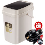 梦庭（MENGTING） 茶台垃圾桶功夫茶桶茶盘废水桶茶桶茶渣桶排水管茶具配件排水桶