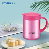 虎牌（TIGER）保温保冷水杯茶滤网杯男女办公杯CWM-A035-PH亮炫粉色350ml