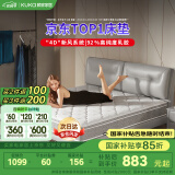顾家家居床垫高纯度乳胶独袋弹簧床垫席梦思床垫1.8X2米M0001J梦想垫