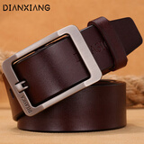 点像皮带男士真皮针扣纯牛皮青年休闲商务腰带中年轻人韩版牛仔裤裤带