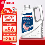 博世（BOSCH）有机型(OAT)发动机冷却液通用型汽车防冻液 冰点-25℃ 4L（红色）