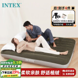 INTEX充气床垫打地铺家用午休双人便携车载充气床旅游户外气垫床