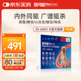 超可信(NexGard Spectra)大型犬XL号体内外同驱去跳蚤进口药3片