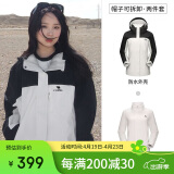 骆驼（CAMEL）户外冲锋衣 三合一加绒加厚防水情侣款外套登山服装 A9W114120-1X