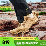 迈乐（Merrell）运动户外鞋靴男女款MOAB 3 SYN GTX防水徒步鞋耐磨防滑减震登山鞋 J500433卡基黄 男款 41