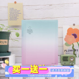 国誉(KOKUYO)淡彩曲奇·晴空·A5活页本大容量笔记本子记事本附5张分隔页 40张横线内页 星海绿粉 WSG-RUVP12GP