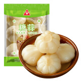 川珍糖蒜500g 袋装泡头蒜瓣甜蒜腊八蒜火锅解腻下饭泡菜酱腌菜咸菜