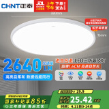 正泰（CHNT）吸顶灯LED卧室灯阳台过道灯具三防单色白光灯饰24W正白光