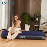 INTEX野营空气床64756充气床垫单人气垫床家用打地铺午休便携折叠床