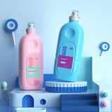 古欧儿童泡泡水补充液七彩浓缩液婴幼儿安全无毒免兑水男女孩新年礼物