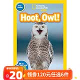 120元6件【入门级】美国国家地理儿童英语分级阅读物第一级National Geographic KIDS pre-Readers读物儿童动物小百科全书科普启蒙图书 入门级：鸣叫的猫头鹰