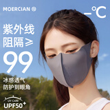 牧尔西防晒口罩女护眼角冰丝凑单户外出游骑行防紫外线轻薄无痕面罩
