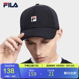 FILA 斐乐官方棒球帽情侣款2025春夏时尚经典休闲鸭舌帽遮阳帽