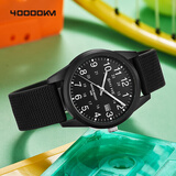 四万公里儿童学生手表小学生初高中公务员考试防水电子指针石英表开学季