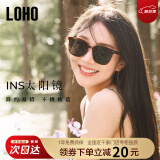 LOHO折叠墨镜女2025高级感太阳镜男偏光开车防晒防紫外线超轻gm眼镜