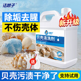 洁娘子（JIENIANGZI）贝壳清洗剂海螺扇贝保养上光剂去腥味清洁剂珊瑚鲍鱼壳去污光亮剂 贝壳清洗剂2.5L