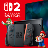 Nintendo Switch【12期分期付款】任天堂Switch2港版游戏机 体感游戏连电视 派对赛车塞尔达