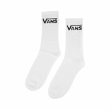 VANS范斯官方 男子长袜袜子经典LOGO印花滑板初学者 白色 均码