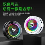 武影子X7X9新款智能AI温控散热器手机平板专用散热器可结冰可温控 「白色」武影子X7（专属充电头+全银指套背夹磁吸片