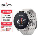 颂拓（SUUNTO）Race 多功能心率跑步HRV血氧铁三训练户外运动智能手表 雪山白