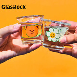 Glasslock&wigglewiggle联名玻璃杯高颜值酒杯清酒杯一口杯浓缩杯70ml*4