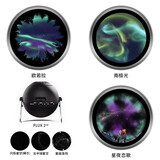 SEGA TOYS日本世嘉FLUX2 星空灯投影仪HOMESTAR闪烁极光氛围星空灯礼物 5.5代FLUX2极光3盘套餐（如图）