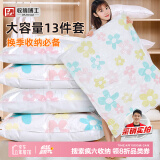收纳博士 真空压缩袋收纳袋 衣服打包袋衣物整理袋【手泵13件套】