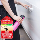 乐扣乐扣（LOCK&LOCK）缤纷弹跳盖保温杯粉色390ML 保温杯 杯子 LHC3222PIK