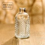 梵冈尬蒂北欧精致迷你玻璃花瓶水养鲜花装饰小花瓶感花器摆件 拱门