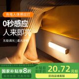 大头人（datouren）感应橱柜灯带充电磁吸夜灯衣柜鞋柜玄关灯人体感应酷毙灯厨房灯带