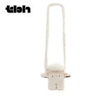 野兽派家居（tbh）人造羊毛立体羊崽小包斜挎包单肩包手机包 人造羊毛立体羊崽小包