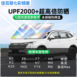 佳百丽哈弗专用汽车遮阳挡前挡防晒隔热车载遮阳帘前挡风升级镭射遮光板