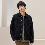 gxg.jeans男装 夹克合集 J款-黑色 夹棉J24D1E800644 L (175)