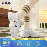 FILA 斐乐官方猫爪鞋女鞋2025春夏复古运动鞋时尚休闲鞋FLUID 4