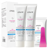 莱薇尔（LAVER）脱毛膏100g*2（两只装）脱毛膏男士女士腋下腿毛面部去毛