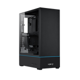 LIANLI联力 SUP01飒01机箱白色 小型中塔机箱支持360水冷/预装3把风扇/支持ATX主板位