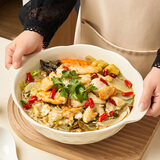 友来福酸菜鱼大盆碗陶瓷双耳汤碗大号12英寸水煮鱼小龙虾毛血旺专用汤盆