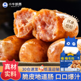 小牛凯西 火山石烤肠高肉含量小鲜肉地道肠香肠肉肠热狗台湾香肠 20根1000g（原味）
