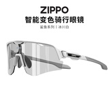 ZIPPO美国智能变色太阳镜一体式骑行眼镜专业运动护目镜防风24185C2-73