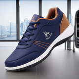 奈客保罗休闲鞋男鞋防滑耐磨运动跑步鞋男透气网面男士爸爸鞋旅游鞋波鞋男 富贵蓝32691 42 (260mm)