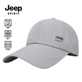 吉普（JEEP）帽子男棒球帽防晒透气鸭舌帽休闲户外遮阳帽男女士太阳帽A0390