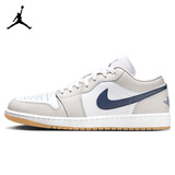 Jordan男子休闲鞋乔丹AJ1 JORDAN 1 运动鞋553558-146灰白43