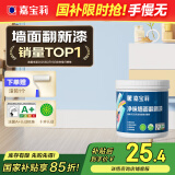 嘉宝莉（CARPOLY）补墙漆白色修补墙面翻新漆内墙去污遮盖净味内墙乳胶漆浅蓝色1kg