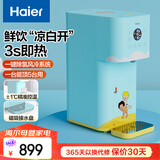 海尔（Haier）婴儿调奶器多功能家用电热水壶饮水机3秒即热多重净滤除氯烧水壶 HBM-D203PIP款 2L