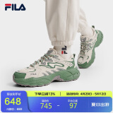 FILA 斐乐官方女鞋FERN摩登运动鞋2025春夏蕨草鞋休闲鞋老爹鞋