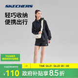 斯凯奇单肩包瑜伽健身包mini吐司包防泼水时尚百搭运动户外斜挎包